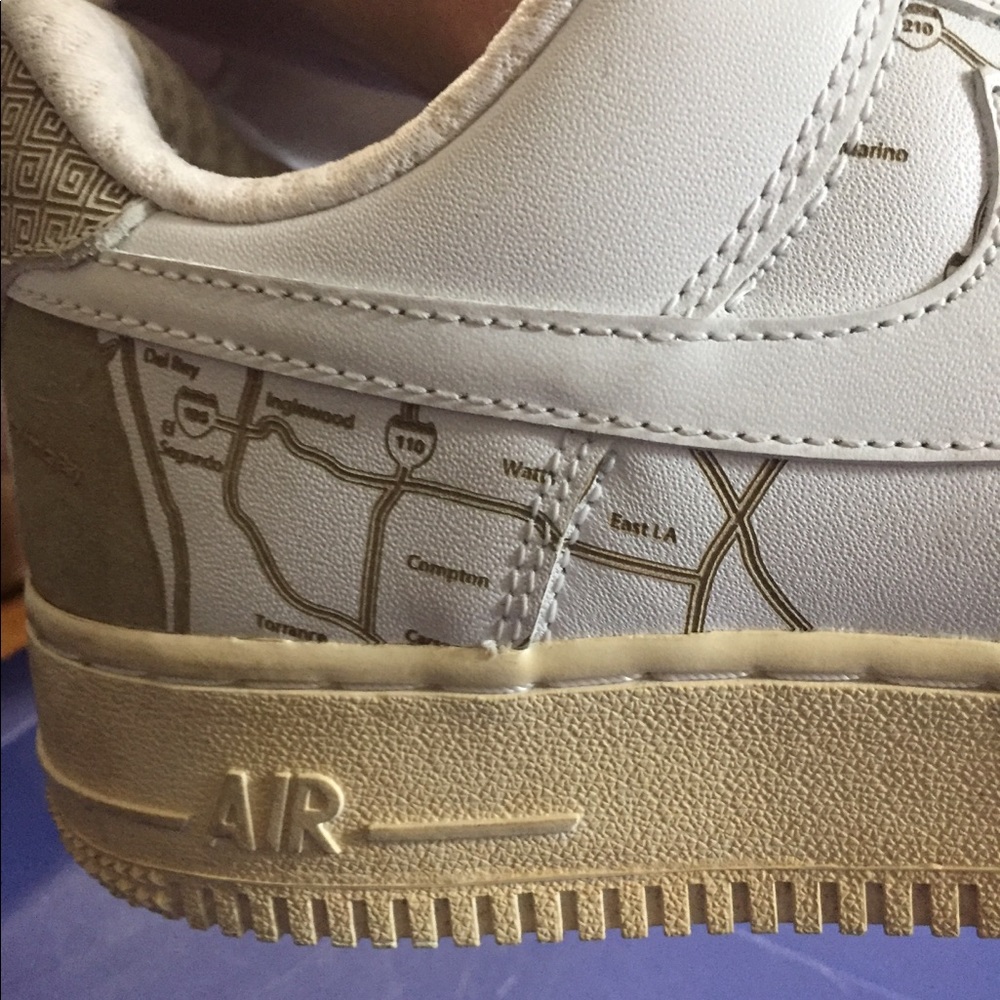 Mr Cartoon Nike Air Force 1 LA Freeway Map - Picture 4 of 8